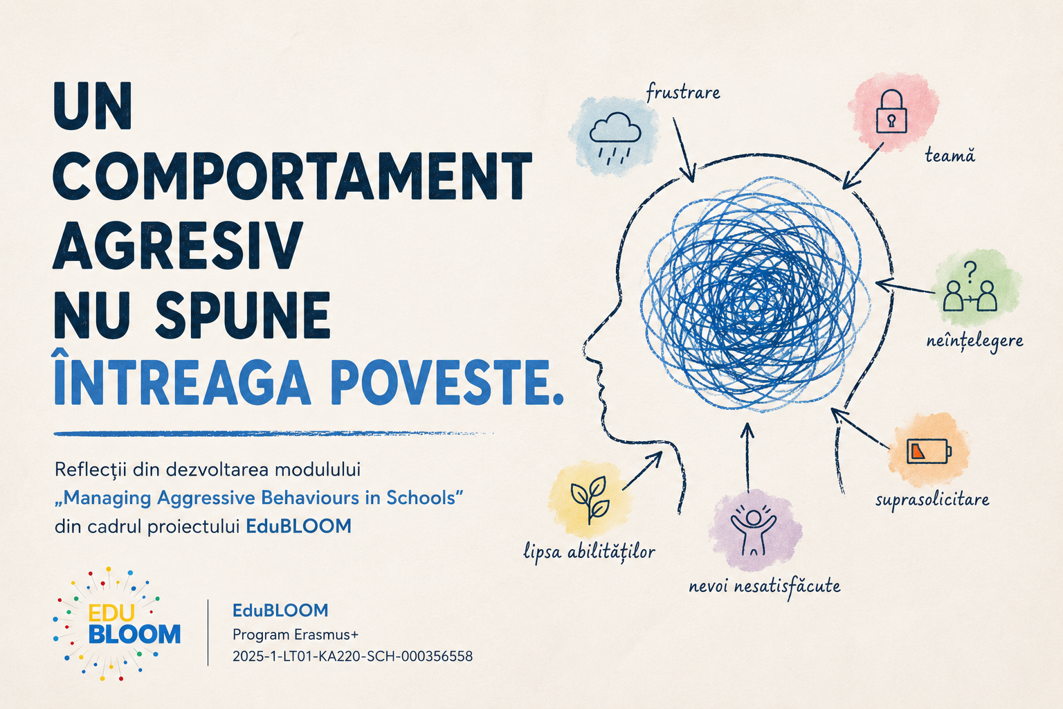 În spatele unui comportament agresiv …